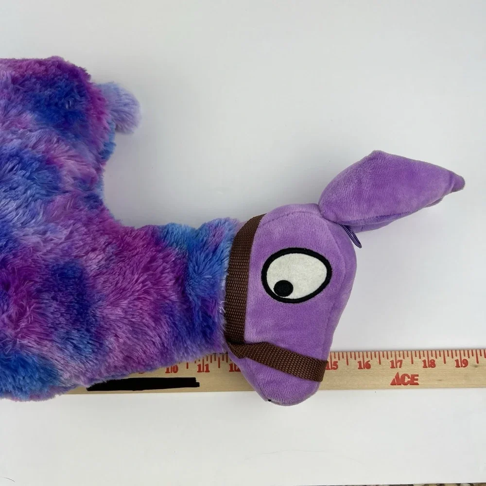 Fun & Fun Toys Purple Blue Lama Plush Medium‎ Multi-color  Fortnite Game Loot